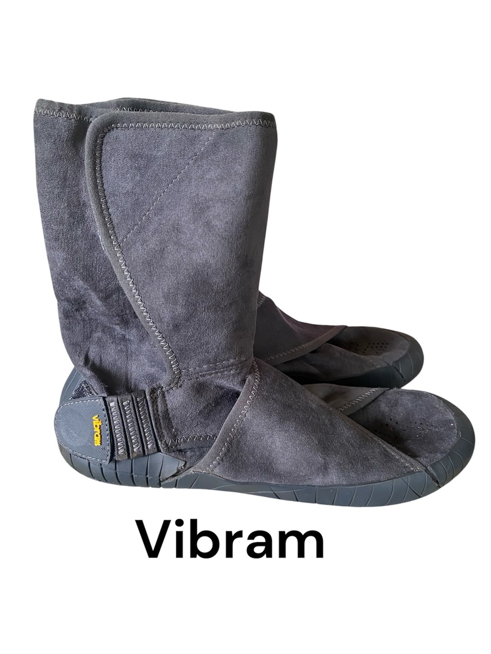Vibram Furoshiki Wrap Shoes Gray Minimalist Barefoot Men 7–7.5 Women 8.5–9